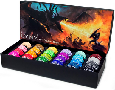 Lynx RPG Condition Rings Set 96CT
