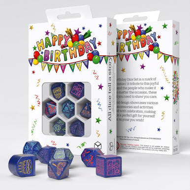 QW Dice: Happy Birthday Streamers