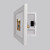 Secret hidden wall safe is perfect for bedrooms.