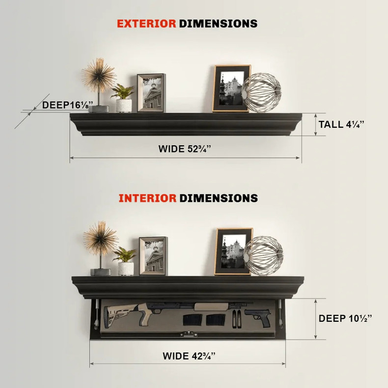 Crafting Concealment Furniture: Anatomy of a Premium Hidden Rifle Shelf by TimberVaults