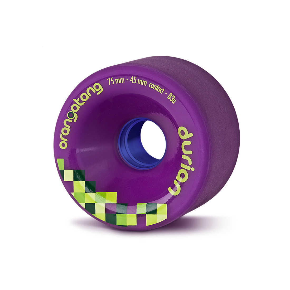 Orangatang Durian 75mm 83a Purple Wheels - The Longboard Store