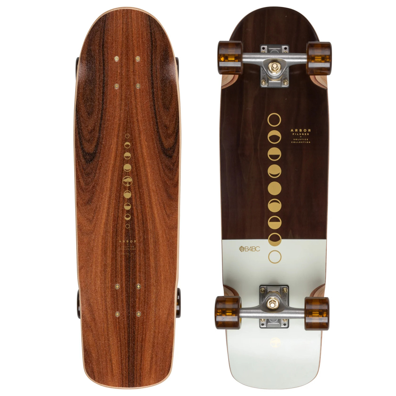 Arbor Pilsner Solstice Cruiser Skateboard Complete - The Longboard