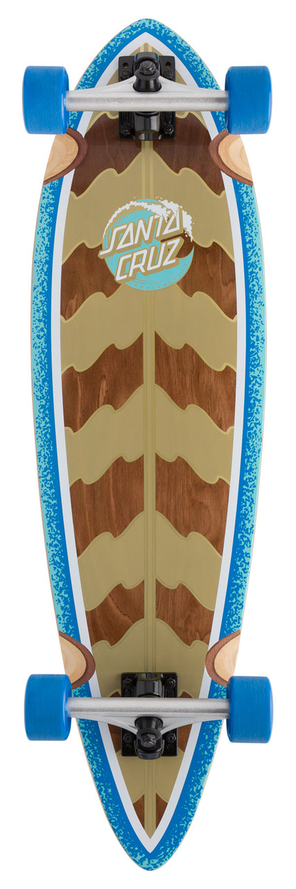 Santa Cruz Stipple Wave Dot Longboard - Thumbnail 2