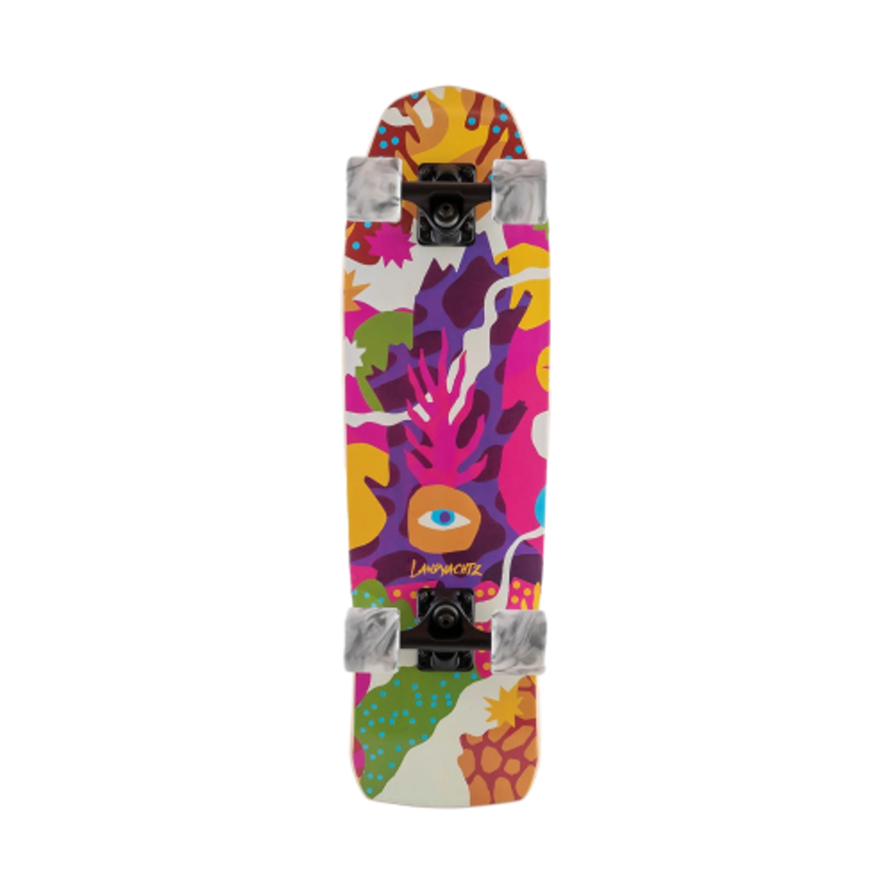 Landyachtz Dinghy Shape 9 Reef Cruiser Skateboard Complete - The