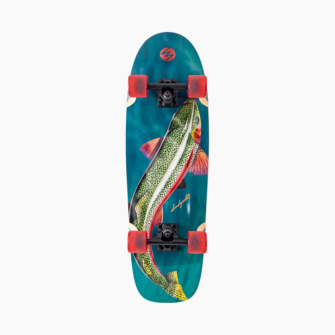 Landyachtz Raft Trout Cruiser Skateboard Complete - The Longboard