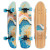 The Sector 9 Bamboozler Bora Bora Cruiser Complete is a part of Sector 9's The Sections Bamboo collection and it depicts some of their favorite locations with some clean graphics by long time collaborator Nate Reifke of Salty Timbers. With warm Carmel Bamboo top and bottom veneers and natural inlayed stringers the Sections Bamboo Collection delivers epic vibes. Hack any line to shreds with the bora bora bamboozler or get out in front on the Baja offshore. Whatever sled gets you there just make sure you enjoy the ride.
RIDING STYLE
Park
Cruiser
 
DIMENSIONS
Length: 31.5”
Width: 8.625”
Wheelbase: 15.5”
 
COMPONENTS
8.5” Gullwing Shadow Trucks
61mm 78a Nineballs
ABEC 5 Greaseball Bearings
0.25” Recycled Plastic Risers
1.25” Hardened Steel Bolts
Regular Grip Tape
 
FEATURES
5 Ply Bamboo 
Kicktail The Sector 9 Bamboozler Bora Bora Cruiser Complete is a part of Sector 9's The Sections Bamboo collection and it depicts some of their favorite locations with some clean graphics by long time collaborator Nate Reifke of Salty Timbers. With warm Carmel Bamboo top and bottom veneers and natural inlayed stringers the Sections Bamboo Collection delivers epic vibes. Hack any line to shreds with the bora bora bamboozler or get out in front on the Baja offshore. Whatever sled gets you there just make sure you enjoy the ride.
RIDING STYLE
Park
Cruiser
 
DIMENSIONS
Length: 31.5”
Width: 8.625”
Wheelbase: 15.5”
 
COMPONENTS
8.5” Gullwing Shadow Trucks
61mm 78a Nineballs
ABEC 5 Greaseball Bearings
0.25” Recycled Plastic Risers
1.25” Hardened Steel Bolts
Regular Grip Tape
 
FEATURES
5 Ply Bamboo 
Kicktail