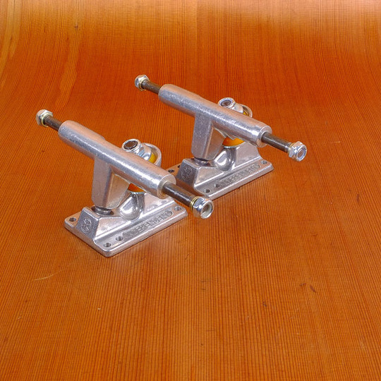 Independent 109mm T-Hanger Silver Trucks - The Longboard Store