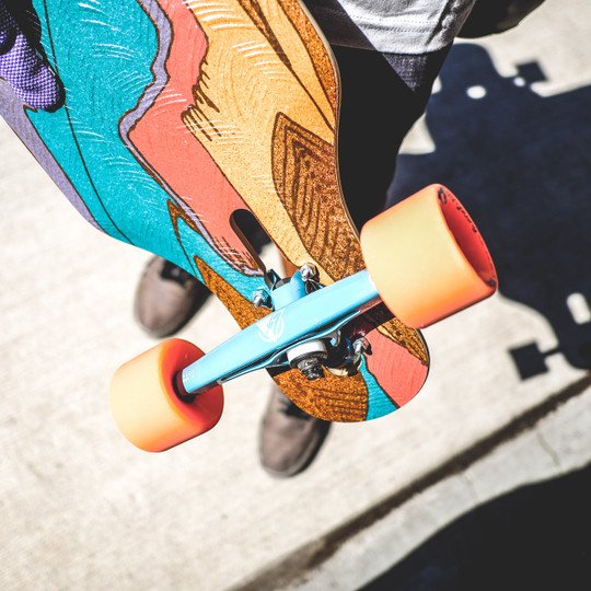 Loaded Icarus Flex 2 ロングスケートボード Icarus | Drop-Through Carving Longboard Skateboard | Loaded
