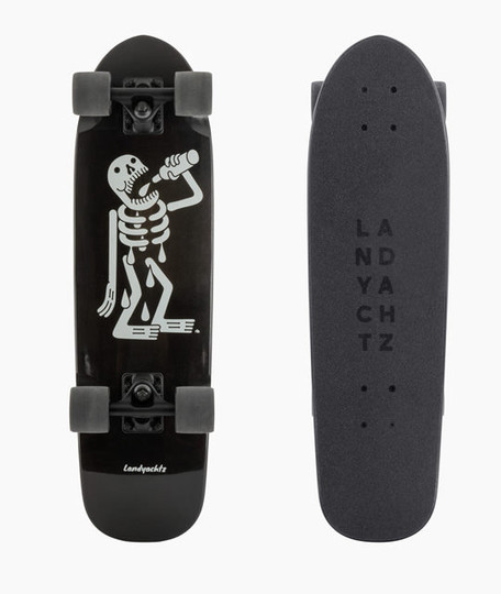  Landyachtz Dinghy Skeleton 29" Top Mount Longboard Cruiser- The Longboard Store