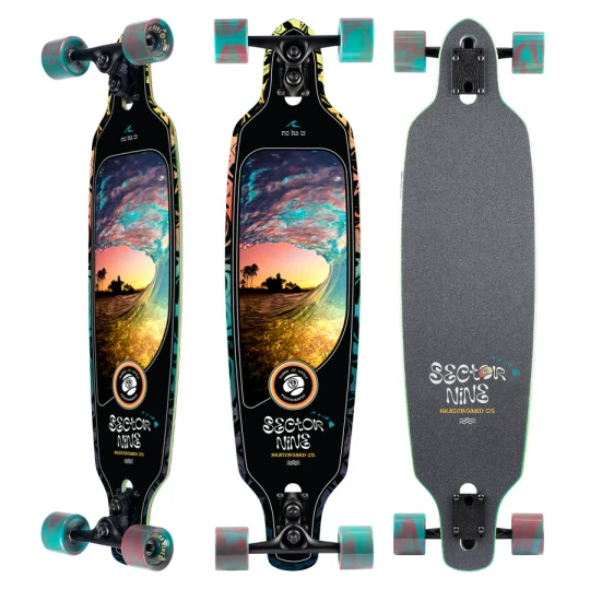 Sector 9 Fractal Shave Ice Longboard Complete
