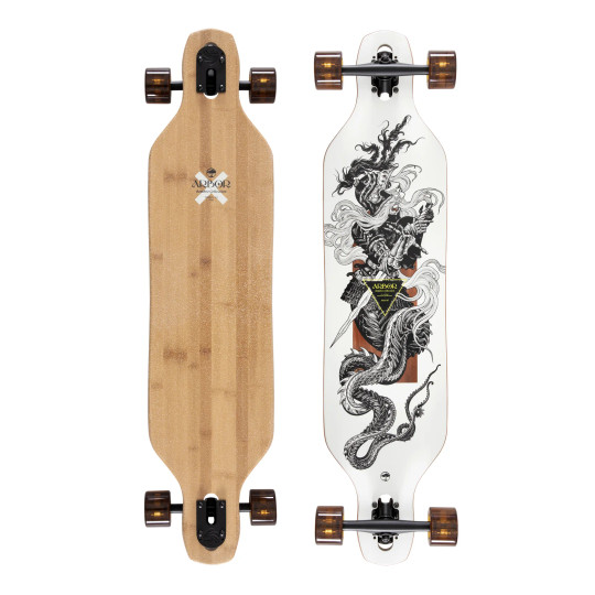 JAPPOP・Locohama Cruiser・Soul Brother Arbor Bamboo Dropcruiser K Darmaeva Longboard Complete - The