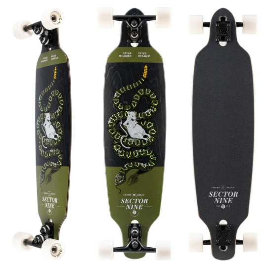 Sector 9 Fractal Rattler Longboard Complete