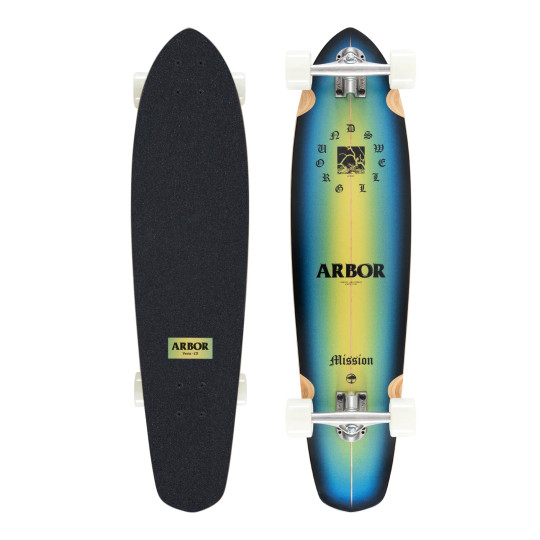【希少】ARBOR（アーバー）スケートボード ハワイアンコア仕様 Arbor Longboards