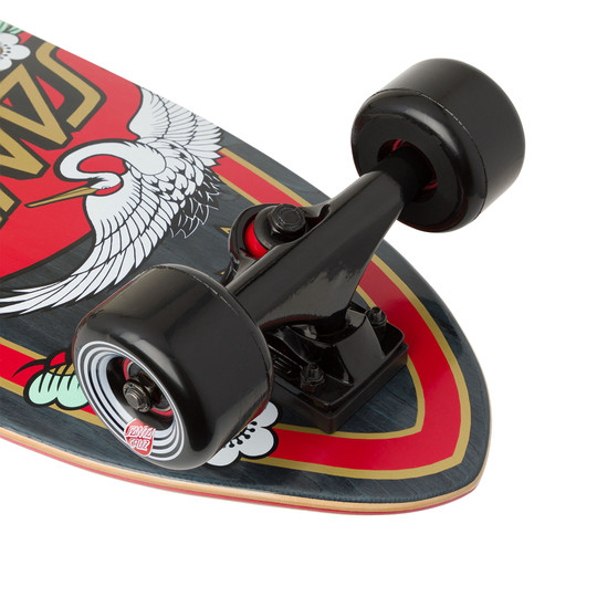 Santa Cruz Crane Dot Shark Cruiser Complete Skateboard - The