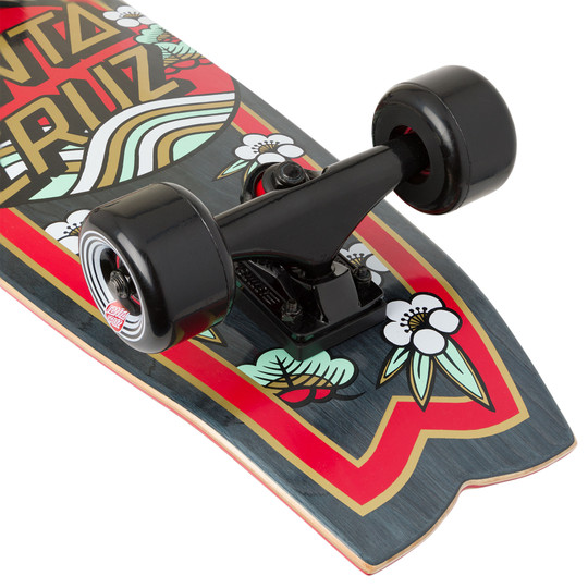 【新品未使用】SANTACRUZ boards 149cm 8.81in Contour Hand Repeat Dot Santa Cruz Shark Cruiser