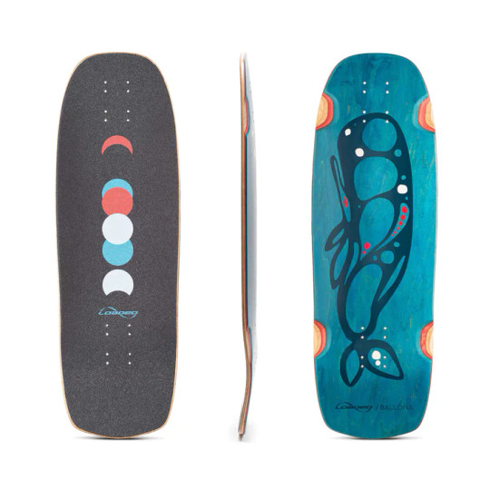 The Loaded Ballona Longboard Deck is an agile, compact, and light mini cruiser.  Meticulously sculpted curvatures result in a unique mini “longboard” with tuned steering and responsive handling. Perfect for urban commuting, people slalom, driveway slashing, pump tracks, and skatepark flow. Small in stature, colossal in character.
LONGBOARD SPECS
Length: 27.75″ / 70.5 cm
Width: 9″ / 22.9 cm
Wheelbase: 14.75-16″ / 37.5-40.6 cm
Profile: rocker
Weight (deck only): 2.6 lb / 1.2 kg The Loaded Ballona Longboard Deck is an agile, compact, and light mini cruiser.  Meticulously sculpted curvatures result in a unique mini “longboard” with tuned steering and responsive handling. Perfect for urban commuting, people slalom, driveway slashing, pump tracks, and skatepark flow. Small in stature, colossal in character.
LONGBOARD SPECS
Length: 27.75″ / 70.5 cm
Width: 9″ / 22.9 cm
Wheelbase: 14.75-16″ / 37.5-40.6 cm
Profile: rocker
Weight (deck only): 2.6 lb / 1.2 kg