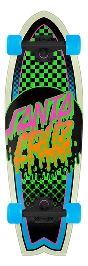 7 ply surfboard inspired shape with 140mm Bullet trucks, angled risers, and 65mm 78a wheels
