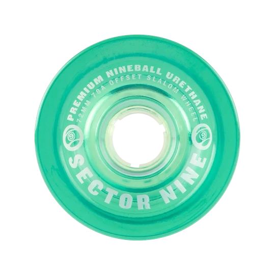 Sector 9 Nineballs 72mm Longboard Wheels (Mint)