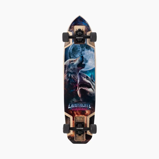 Landyachtz Wolfshark Longboard Complete