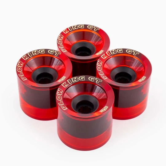 Plow King GT 74mm (Red Set Of 4)