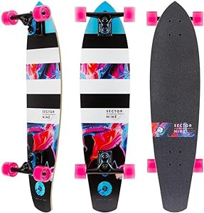 Sector 9 Longboards Cruiser Skateboard Snapper Hideout 8.75" X 34