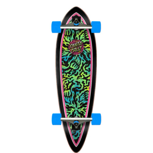 【新品未使用】SANTACRUZ boards 149cm Santa Cruz Tangled Web Shark Cruiser Complete 8.8x27.69