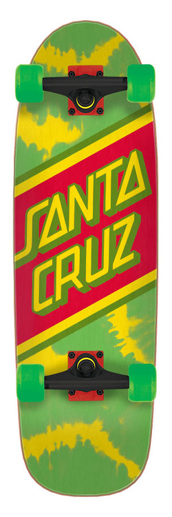 スケートボード Santa Cruz - SANTA CRUZ Santa Cruz 5 Ply Retro Cruiser Skateboard 6.97