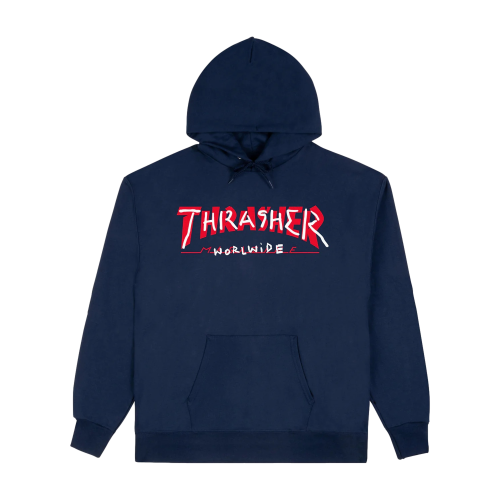 ★Thrasher Flame Hoodie 関税込★ FLAME - HOODIE - BLACK – Thrasher Magazine