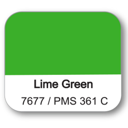 International Coatings 7677LF Lime Green Plastisol Ink