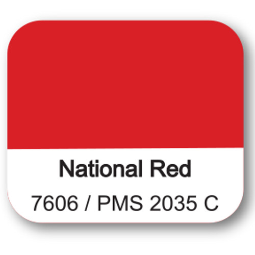 International Coatings 7606LF National Red Plastisol Ink