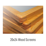 20 x 24 Wood Screens