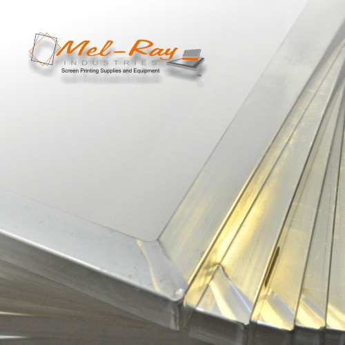 23x31 aluminum screen printing frame with 24 mesh