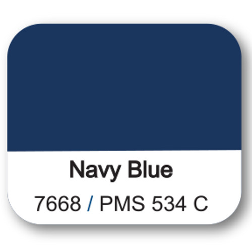 International Coatings 7668LF Navy Blue Plastisol Ink