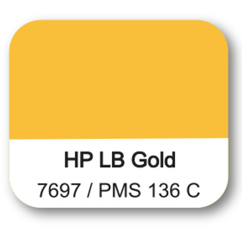 International Coatings 7697LF HP LB Gold Plastisol Ink