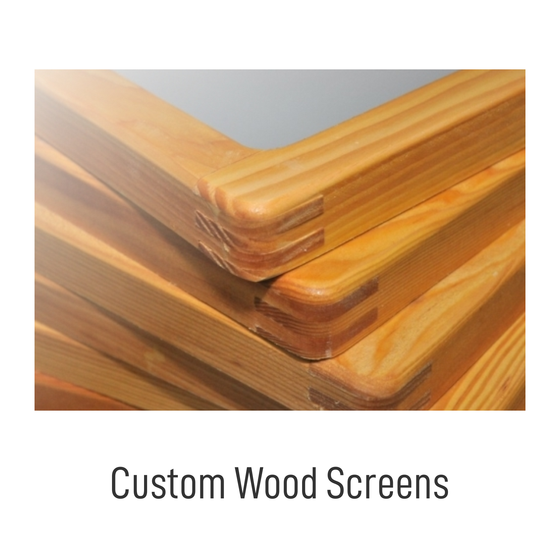 Custom Wood Screens Custom Wood Screens