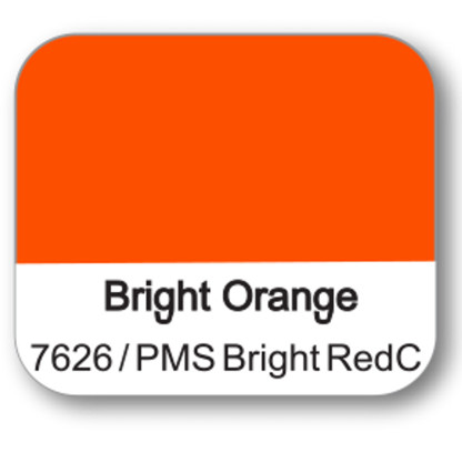 International Coatings 7626LF Bright Orange Plastisol Ink