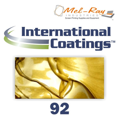International Coatings 157 Gold Shimmer Plastisol Ink