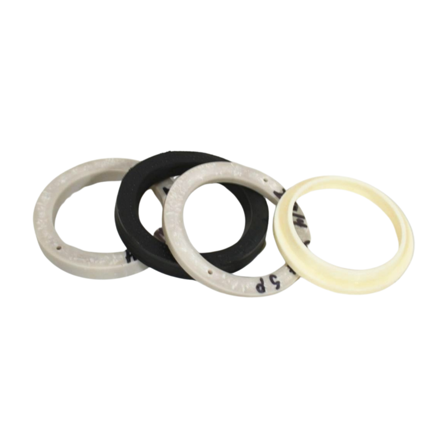 Otis 2-3/4 inch holeless jack packing kit with wiper, seal, spacer, and bearing