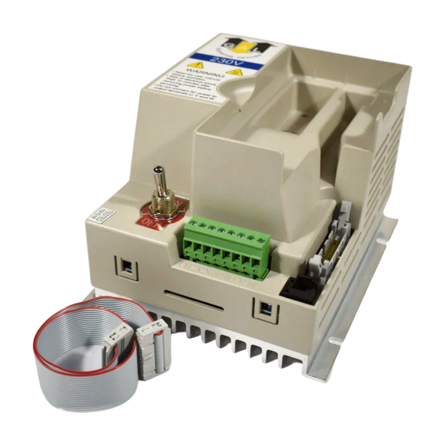 Front view of Siemens 3RV1011-1DA10 motor protection circuit breaker