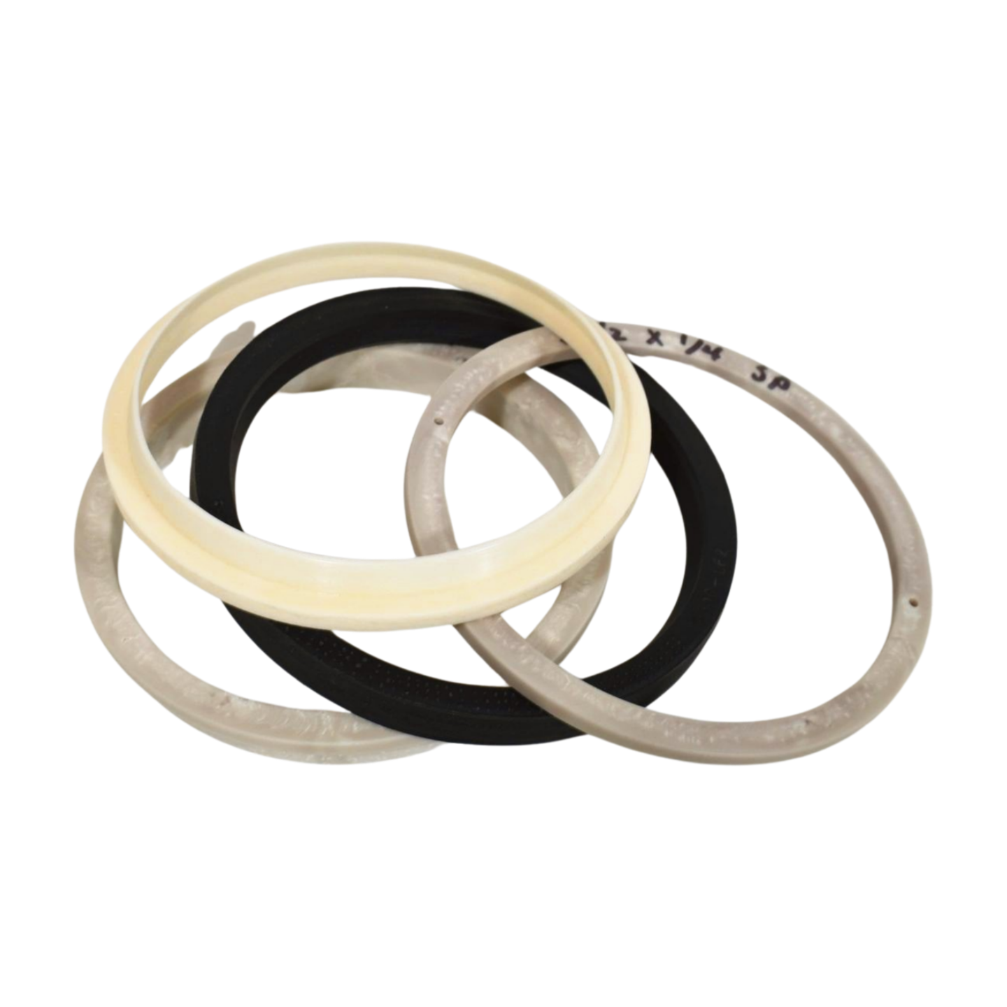 Otis 5-1/2 inch holeless roped packing kit with wiper, seal, bearing and spacer for post-2000 jacks