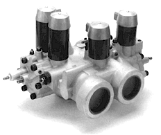 EECO UV7B hydraulic elevator control valve with 115 VAC coils