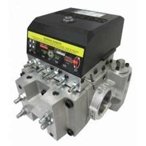 Maxton UC4-E2 hydraulic elevator valve, 2" ports, 800 PSI, compact solenoid-driven model Maxton UC4-E2 hydraulic elevator valve, 2" ports, 800 PSI, compact solenoid-driven model