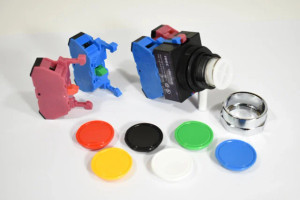 ABW110 22mm flush momentary push button, 1NO, non-illuminated ABW110 22mm flush momentary push button, 1NO, non-illuminated