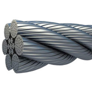 Governor wire rope for elevators – 3/8" to 11/16" – 6x25 and 8x25 fiber core constructions Governor wire rope for elevators – 3/8" to 11/16" – 6x25 and 8x25 fiber core constructions