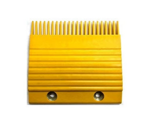 KM3719605 yellow outer combplate B for KONE ECO3000 escalators KM3719605 yellow outer combplate B for KONE ECO3000 escalators