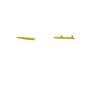 SMR898515YA left-hand yellow 1-tooth comb end for Schindler escalator SMR898515YA left-hand yellow 1-tooth comb end for Schindler escalator