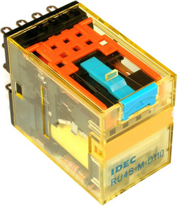 RU4S-M-D24 – Relay, 6A 24VDC Ice Cube , 4 pole w/ light & Check Button Non-polarized LED indicator RU4S-M-D24 – Relay, 6A 24VDC Ice Cube , 4 pole w/ light & Check Button Non-polarized LED indicator