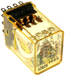 RY4S-UL-AC240V – Relay 5a 240vac Four pole w/ light