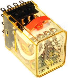 RY4S-ULC-AC12V – Relay, 5 A 12VAC Ice Cube , 4 pole w/ light & Check Button RY4S-ULC-AC12V – Relay, 5 A 12VAC Ice Cube , 4 pole w/ light & Check Button