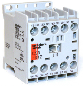 CS8-31Z-208 – Miniature Control Relay 3NO/1NC with 208VAC coil Only 45mm wide CS8-31Z-208 – Miniature Control Relay 3NO/1NC with 208VAC coil Only 45mm wide